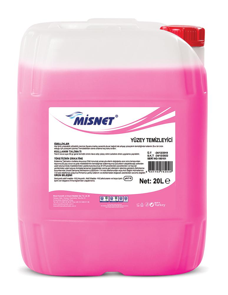 Yüzey Temizleyici Pembe 20 Litre