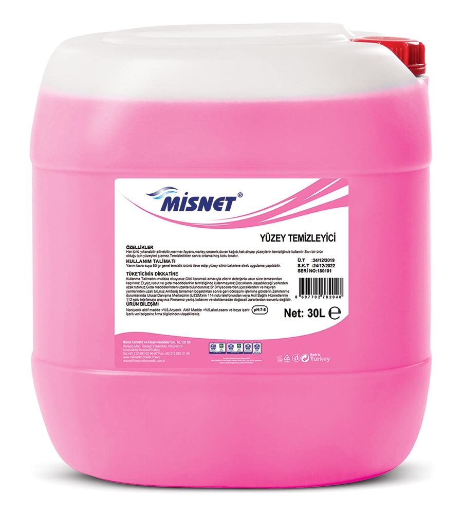 Yüzey Temizleyici Pembe 30 Litre