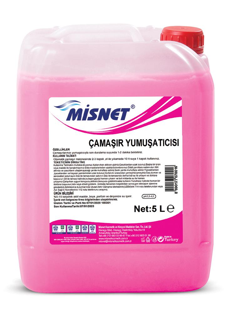 Çamaşır Yumuşatıcısı Pembe 5 Litre