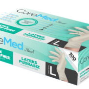 CoreMed Lateks Muayene Eldiveni Pudrasız 100'Lü Large